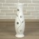 VAZA Keramics floor "Flower branch" 60 cm, white