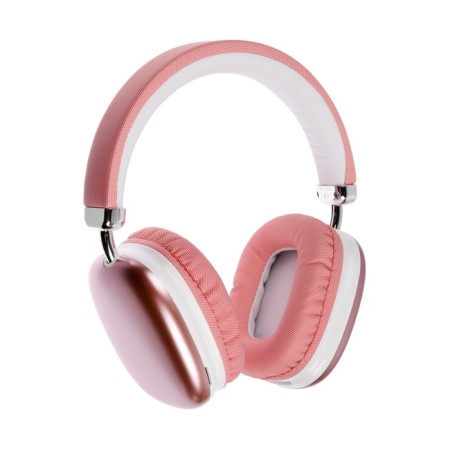 Wireless headphones RX-8, full-size, microphone, BT 5.3, AUX, 400 mAh, pink-2