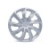 Autoprofi wheels on wheels, metallic, 14 ", 350 mm, set 4 pcs
