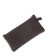 Key of zipper, length 14 cm, brown color