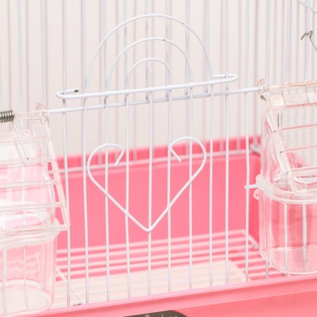 Poultry cell is equipped BD-1/4F, 30 x 23 x 39 cm, pink-2