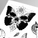 Tattoo on the body "Butterfly h/b" 10x15 cm