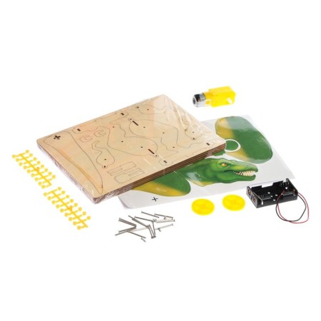 Electronic designer "Mechanical tyrannosaurus", 91 element, stickers-1