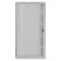 Revisionine "Vento" DR2040PZ, 200 x 400 mm, with a pressing lock "Push", plastic