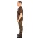 Pride Logo T-shirt, cotton, dark brown, rr XS