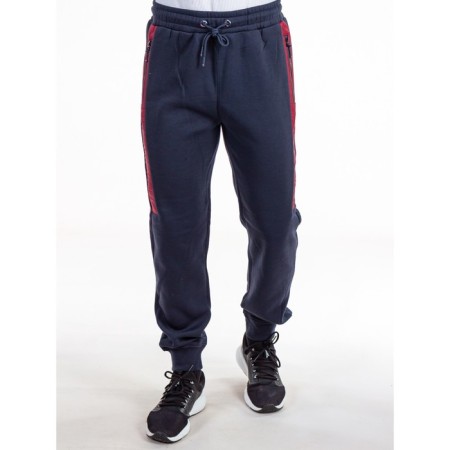 Sports costume men's ise, size 52, burgundy color, dark blue-5