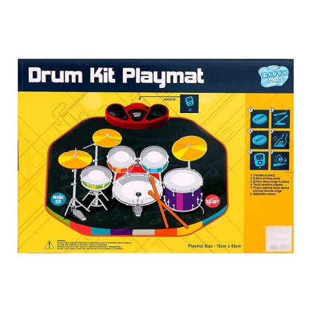 Musical rug "Drummer installation", 78 × 60 cm-9