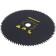 CHAMPION C5113 trimmer knife, with acute -angled teeth, 80 teeth, 255x25.4 mm