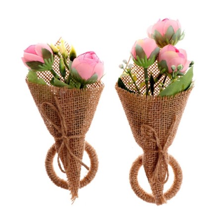 Ring for napkins "Bouquet", color mix-3