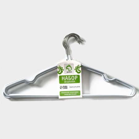 Shoulders - Manzers for clothing Anti -slip Dolyana, 40 × 20 cm, 10 pcs, white color-4