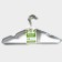 Shoulders - Manzers for clothing Anti -slip Dolyana, 40 × 20 cm, 10 pcs, white color