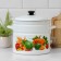 Cylindrical pan, 10 l, enameled cover, induction, sample mix