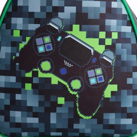 Gift set with a backpack for children "Pixel World"-5
