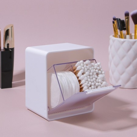 Organizer for storage, suspended, 2 sections, 9.2 × 7 × 10.7 cm, color mix-7