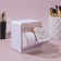 Organizer for storage, suspended, 2 sections, 9.2 × 7 × 10.7 cm, color mix