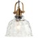 Suspension lamp Bell 1xe27 40W, size 20x20x25.5-150 cm, bronze color