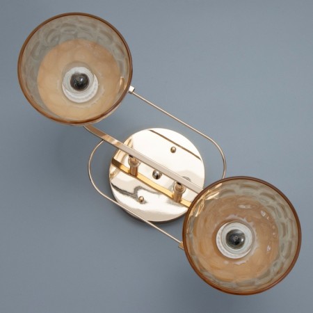 Akvil chandelier 2he27 40W gold 45x15x22 cm Bayerlux-4