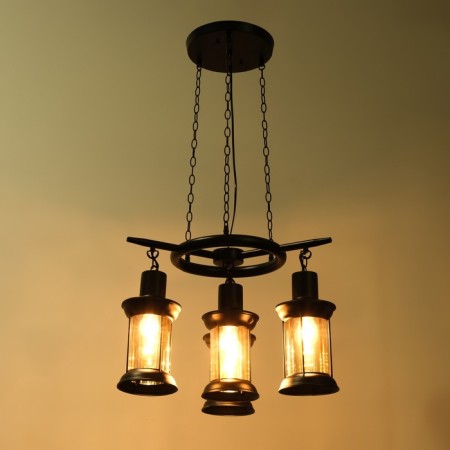 Jolly lamp 4he27 40W Black 40x12x87 cm-2