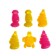 Whistle "sea residents", Mix colors