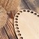 Harvesting "Oval", bottom plywood 3 mm, 20 × 10 cm, d = 8mm