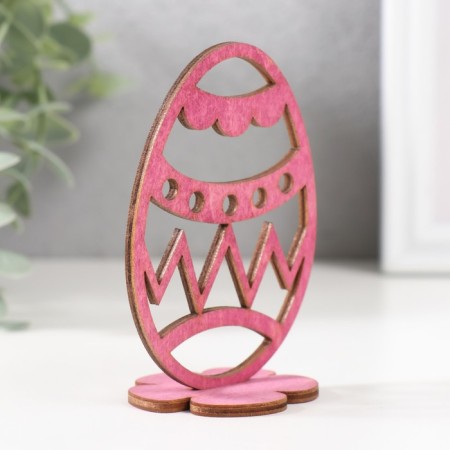 Easter "Egg" 6.5x4.7x9.3 cm (set 2 parts) bright lilac-1