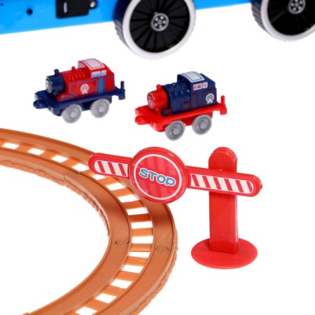 Storage Train railway, with parking-7