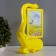 Table lamp with a photo frame, mirror "Elephant" LED 5W USB RGB yellow 17x6.5x28 cm Risalux