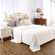 Anabel cover, size 160x220 cm, white color