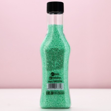 Caifani bath salt, 285 g, aroma of green apple, pure happiness-4