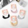 Hair elastic band "Sport" (set 2 pcs) Vitier Lux, 5 cm, mix