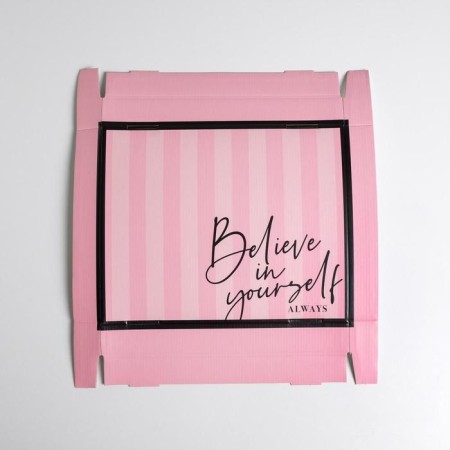 Gift folding box, packaging, “for you”, 31.2 x 25.6 x 16.1 cm-5