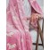 Unicorn blanket, size 150x200 cm, pink color