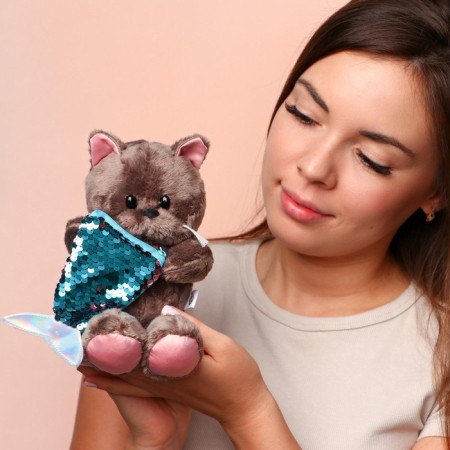 Soft toy "Fashionista Marta", cat, 25 cm-2