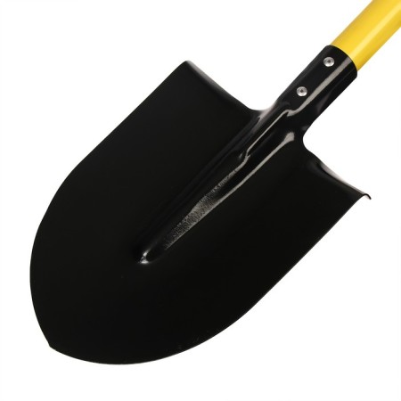 Baying shovel, acute, l = 121 cm, metal stalk, with a handle-1