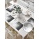 A set of napkins for setting the Prisms Mona table, rectangular, size 32x46 cm, 4 pcs