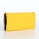Women's wallet on magnet, yellow color