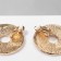 Clips "disk", color gold