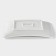 Porcelain dish for submitting Magistro "Blanche. Square ", d = 19 cm, white color