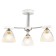 Suspended chandelier Ambrella Light, Traditional, TR9091, 3HE27, white color, chrome