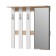 Enter hanger, 900x214x880, sonoma oak/white