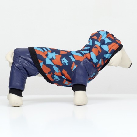 Dogs for dogs on a fur lining with a hood, size S-4