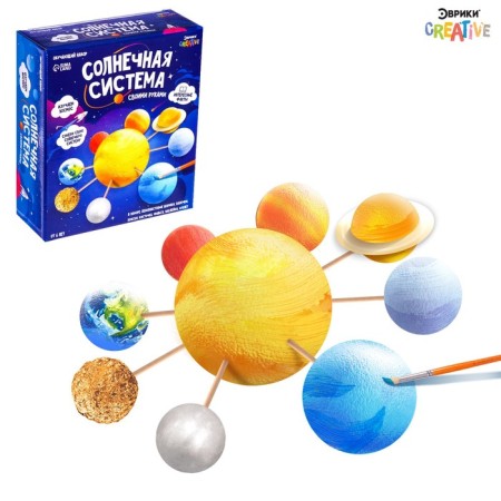 Training set solar system, suspended