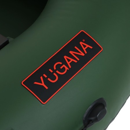 Yugana V-270 PC boat, rheck shafts, olive color-11