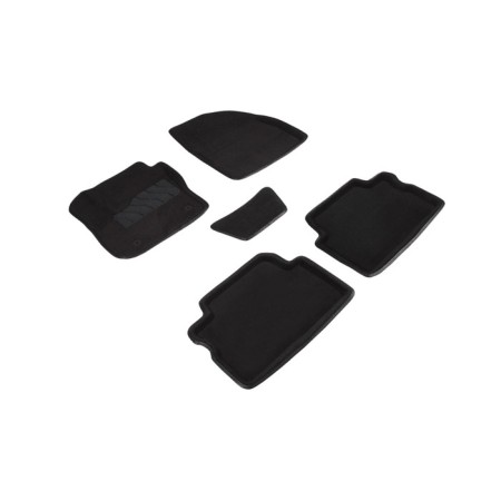 Pile rug for Ford C-Max, 2003-2010, black