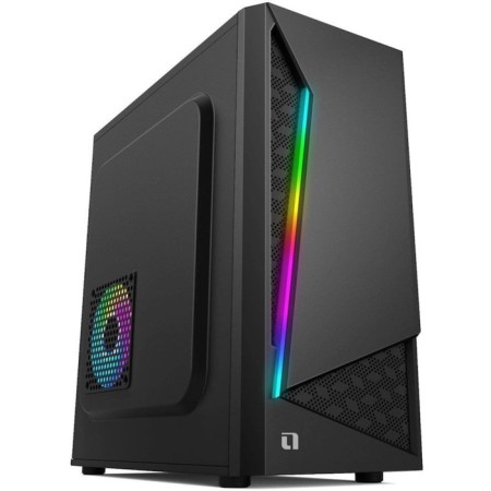 The ACCORD ACC-CL295RGB Black BC BP without ATX 4x120mm 2xusb2.0 1xusb3.0 Audio