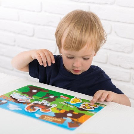 Velcro game "Animals" mini mini-8