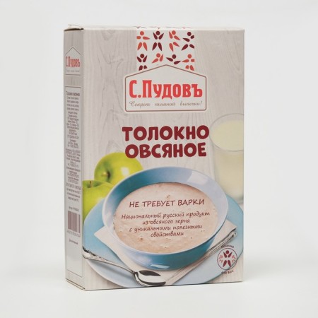 Oatmeal oatmeal S. Pudov, 400 g
