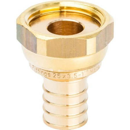 Axial adapter Stout SFA-0019-002510, with a capacity of 25x1 "external thread