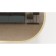 Wall mirror "Nord", 900 × 450 × 16 mm, Amber oak color