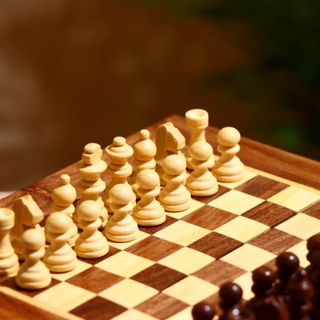 Chess wood, 18x18.5x2 cm-1